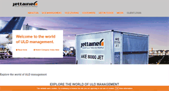 Desktop Screenshot of jettainer.com