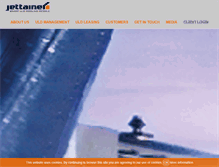 Tablet Screenshot of jettainer.com